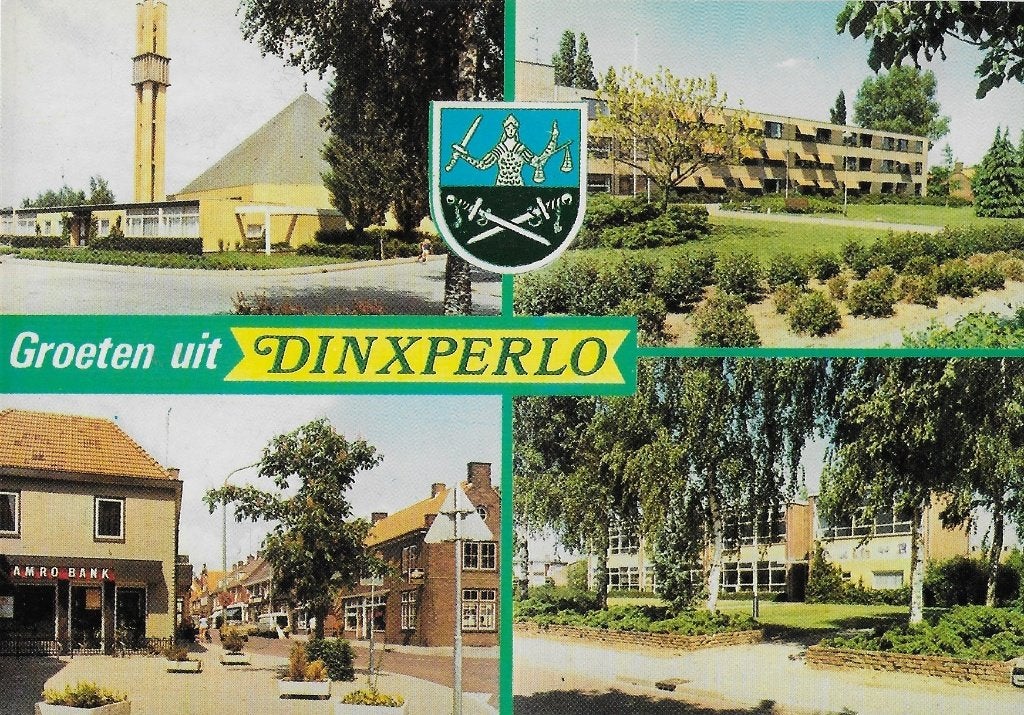 W3 Ongelopen ansichtkaart groeten uit Dinxperlo, Verzamelen, Ophalen of Verzenden, 1980 tot heden, Ongelopen