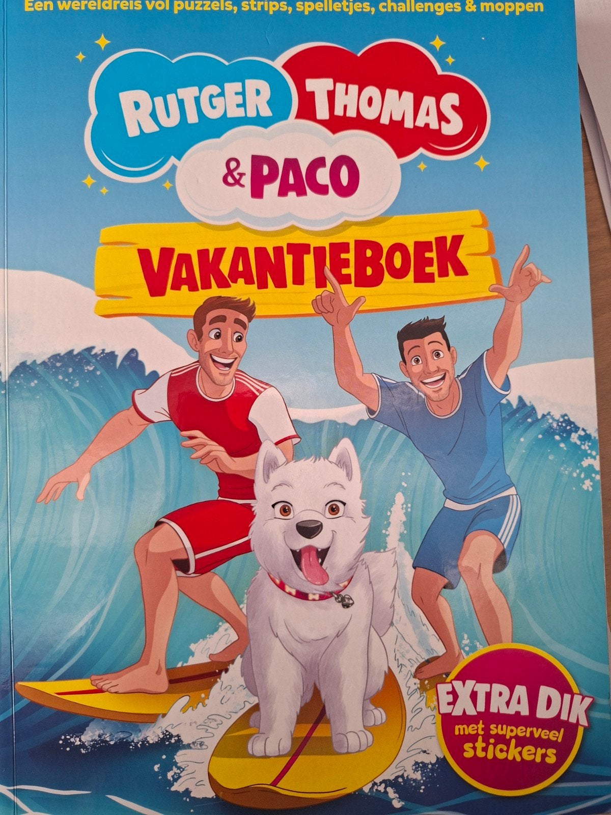 Rutger, Thomas & Paco Vakantieboek, Ophalen of Verzenden