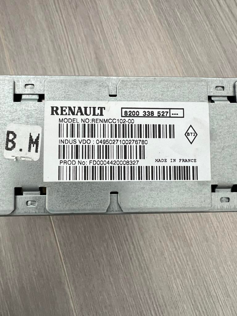Renault Megane Navigatie Systeem met Bovenkap, Ophalen of Verzenden, Gebruikt