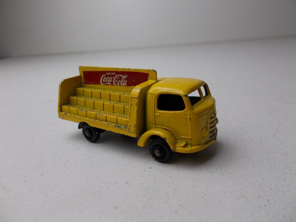 1957 Lesney Matchbox No. 37A KARRIER BANTAM COCA COLA., Ophalen of Verzenden, Zo goed als nieuw, Bus of Vrachtwagen, Lesney