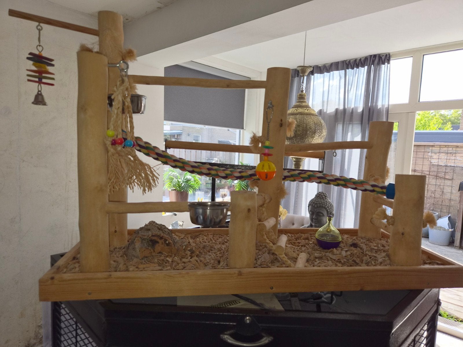 vogel klimrek, Ophalen, Zo goed als nieuw, Speelgoed