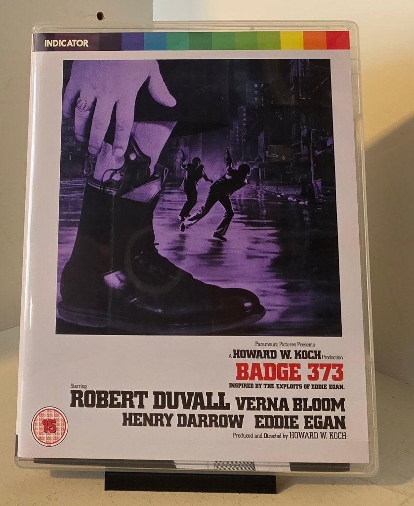 BADGE 373 - Indicator Limited Edition - Blu-ray OOP, Verzenden, Film, Zo goed als nieuw, Inclusief boekje