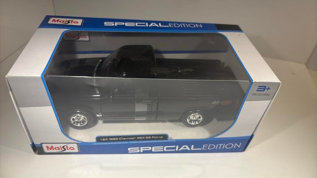 Chevrolet 454 ss pick up maisto 1.24, Maisto, Ophalen of Verzenden, A, A