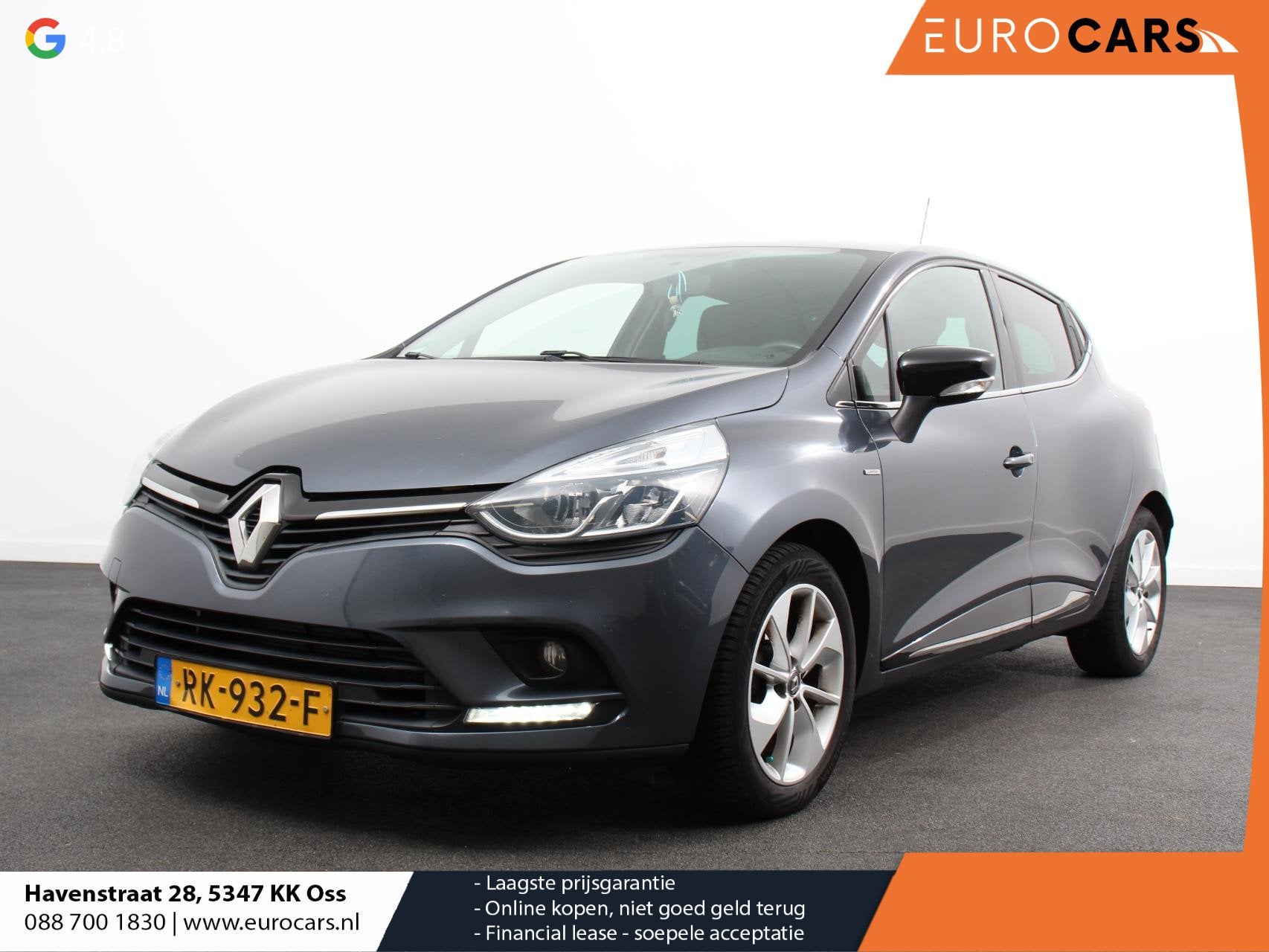 Renault Clio 0.9 TCe Limited Handel/Export! Airco Cruise con, Auto's, Renault, Voorwielaandrijving, 898 cc, Stof, Gebruikt
