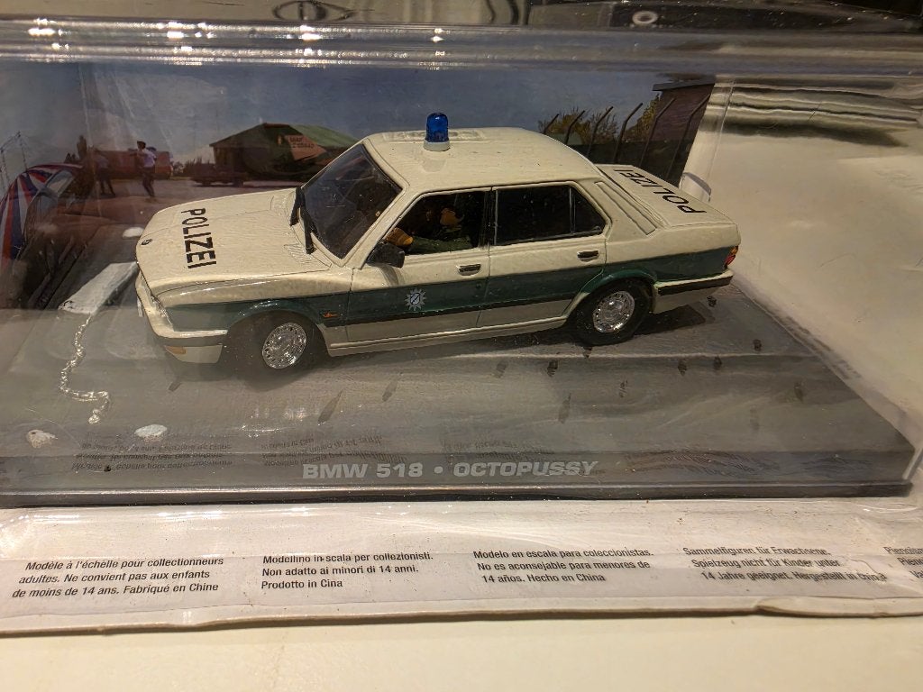 BMW 518i Polizei 1/43, Ophalen of Verzenden, Nieuw, Auto, Overige merken
