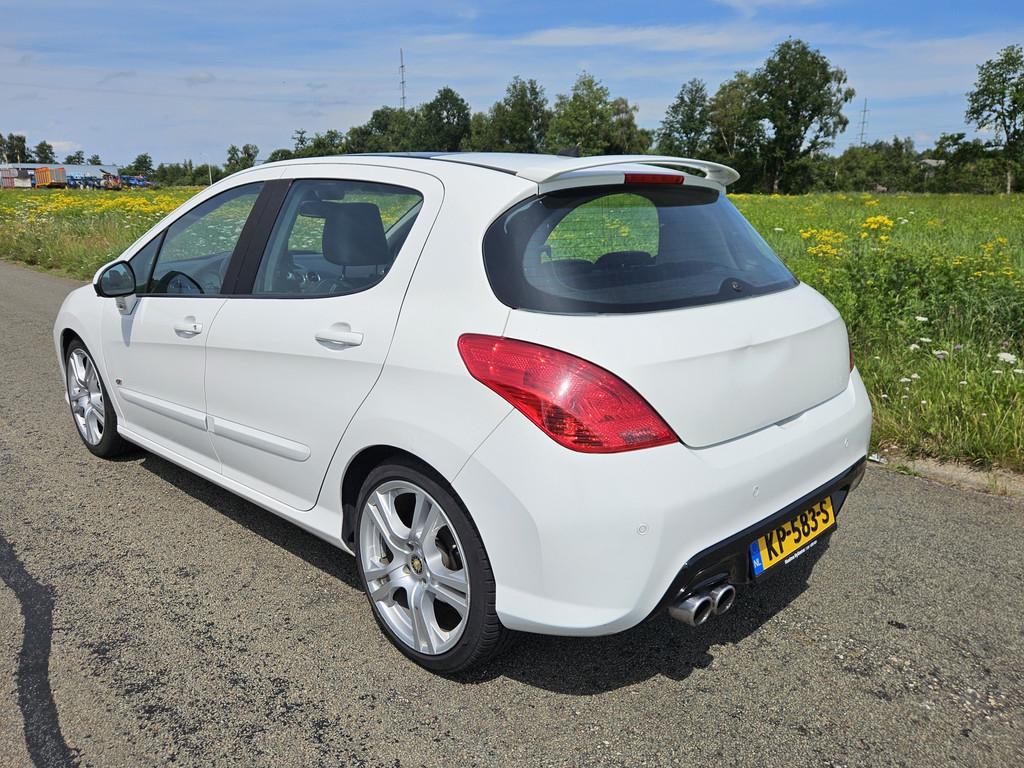 Peugeot 308 1.6 THP GTi (bj 2010), Auto's, Voorwielaandrijving, Gebruikt, 4 cilinders, Wit