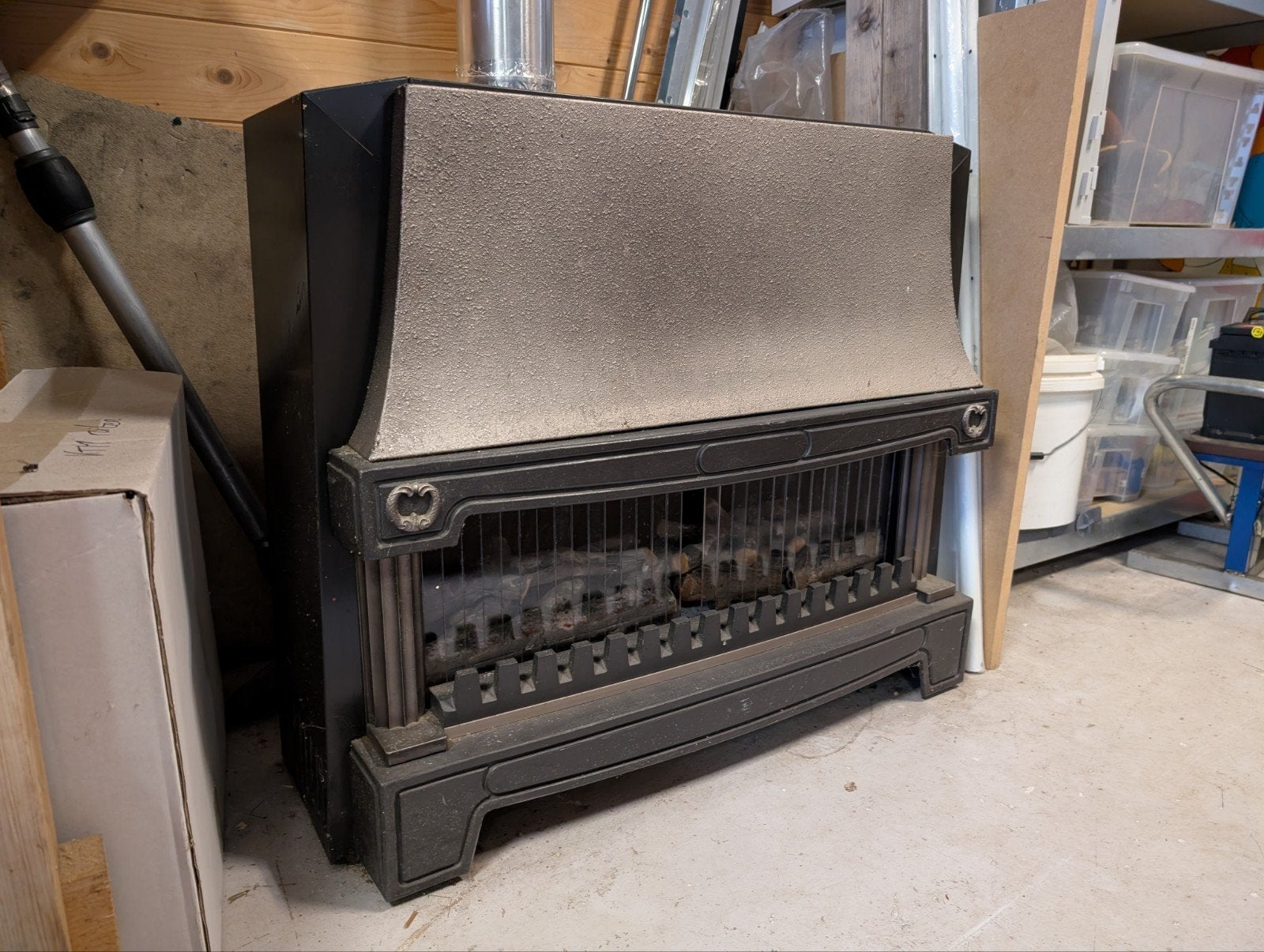 Benraad gaskachel  809 BR, Huis en Inrichting, Ophalen, Vrijstaande haard, Gashaard