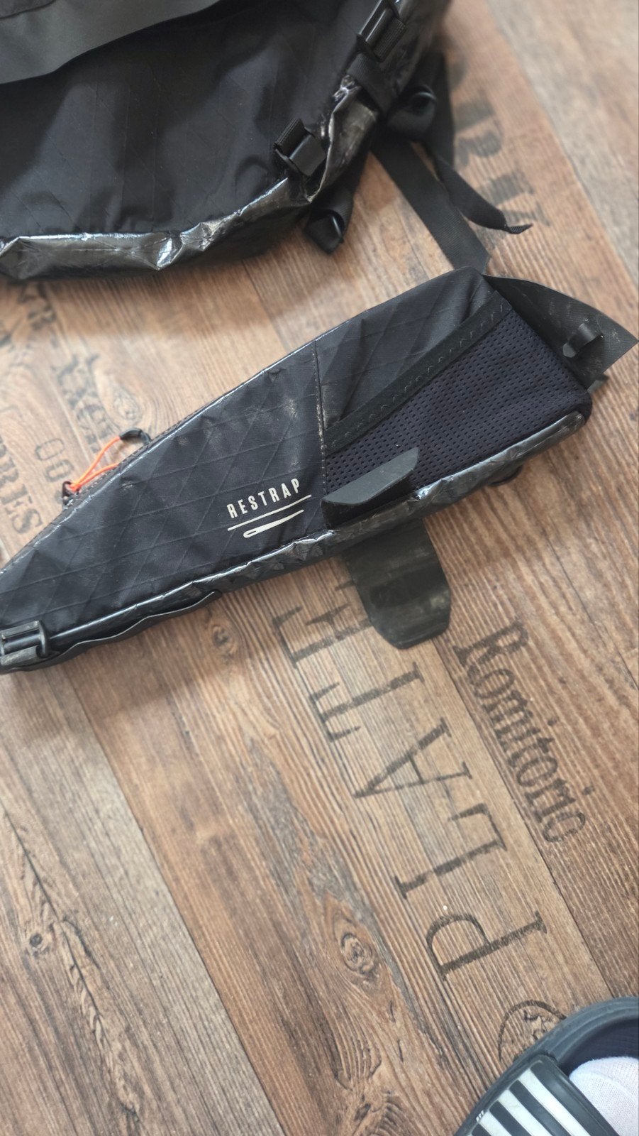 Restrap fietstas / toptube - Zo goed als nieuw maat : 1,5 l, Fietsen en Brommers, Ophalen of Verzenden, Zo goed als nieuw, Restrap