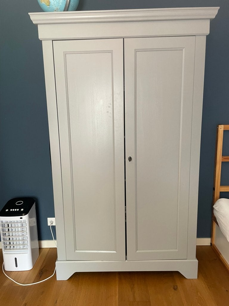 Woood Isabel opbergkast linnenkast, Ophalen, Met plank(en), 100 tot 150 cm, Zo goed als nieuw