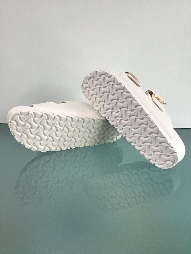Birkenstock 38 wit Arizona Big Buckle Eva | Gratis verzenden, Slippers, Verzenden, Wit, Zo goed als nieuw