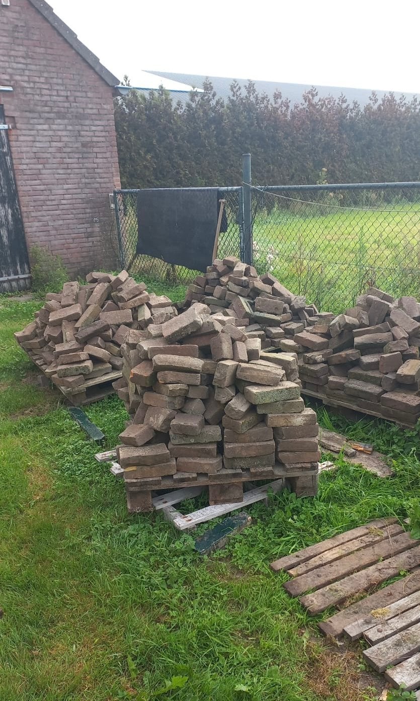 Te koop: waaltjes ongeveer 25m2, Ophalen, Gebruikt
