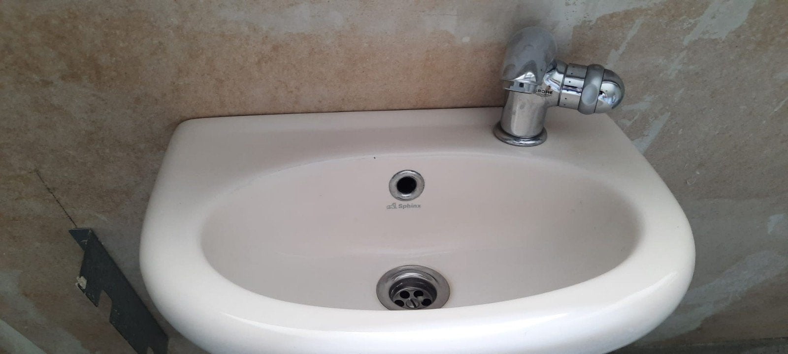 Sphinx WC pot en Wasbakje Grohe kraan., Ophalen, Toilet