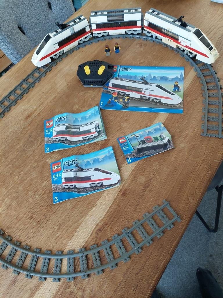 Lego trein, Compleet, Lego, Ophalen of Verzenden, Complete set