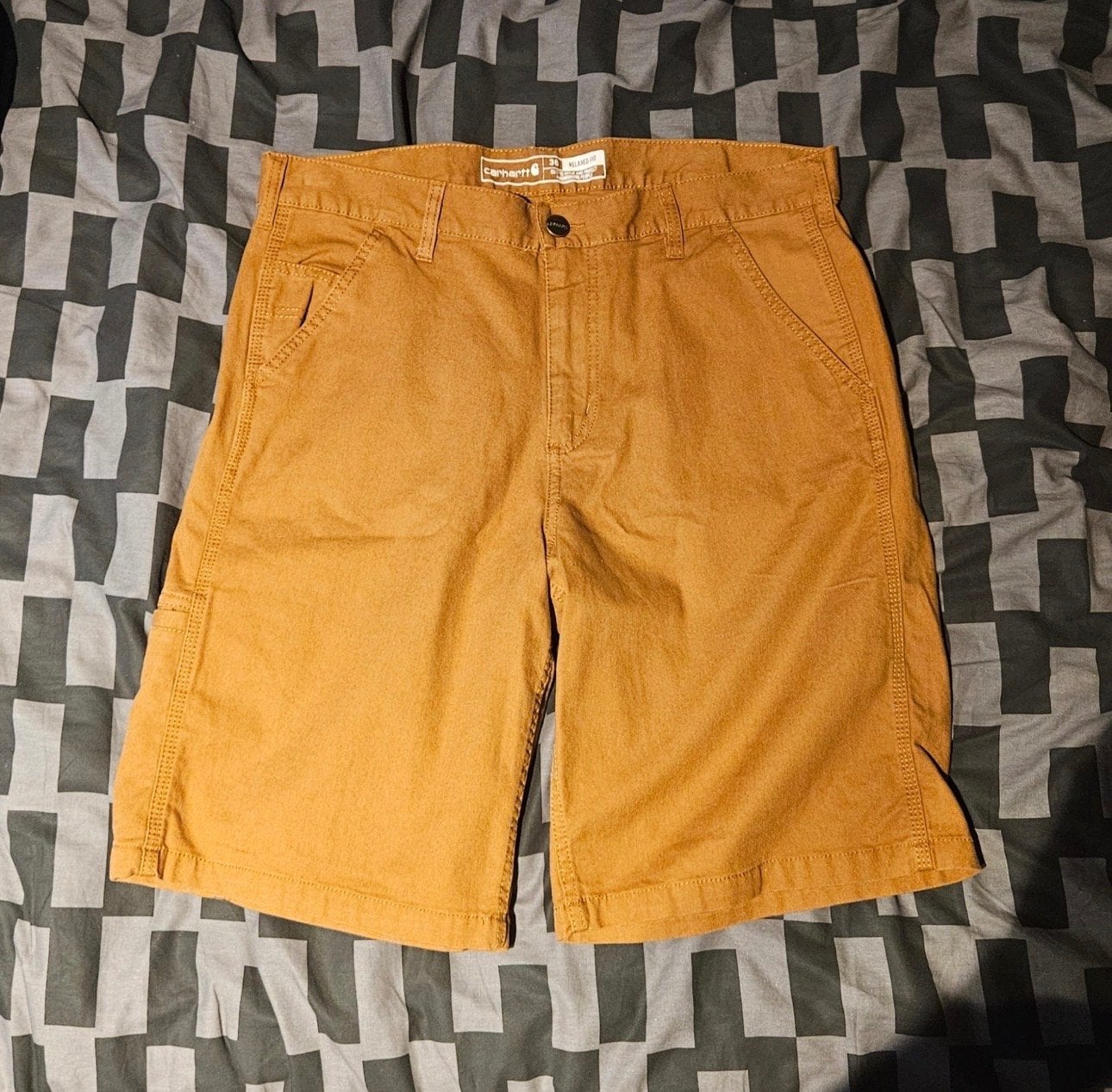 Carhartt Cargo Shorts - Maat L, Ophalen of Verzenden, Gedragen, Maat 48/50 (M), Bruin