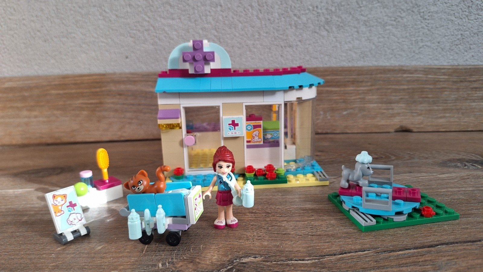 Lego Friends 41085 Dierenkliniek - Complete Set, Ophalen of Verzenden, Zo goed als nieuw