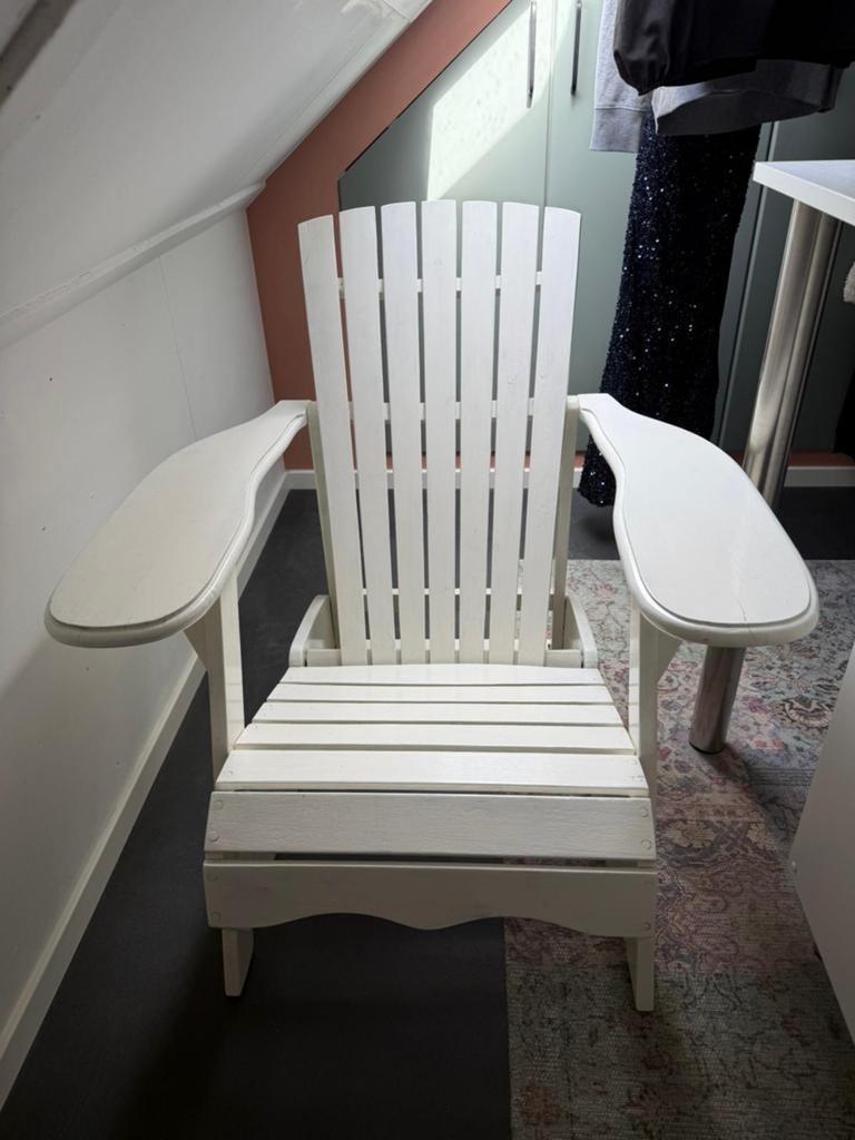 2 Comfortabele tuinstoelen - bear chair, Ophalen, Zo goed als nieuw, Hout