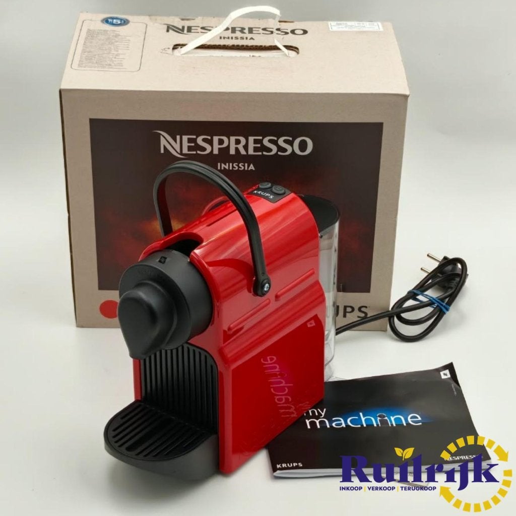 Krups Nespresso Inissia XN1005 - Koffiecupmachine - Nieuw, Krups, Zo goed als nieuw, Support@krups.com, Paulstr. 1
53227 Bonn
Germany