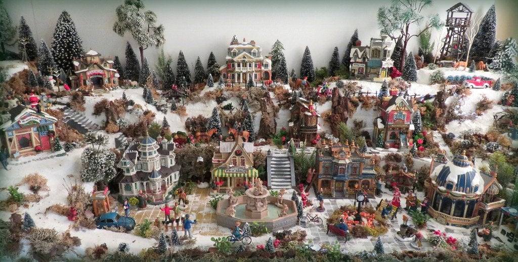 Lemax kerstdorp, Ophalen, Gebruikt