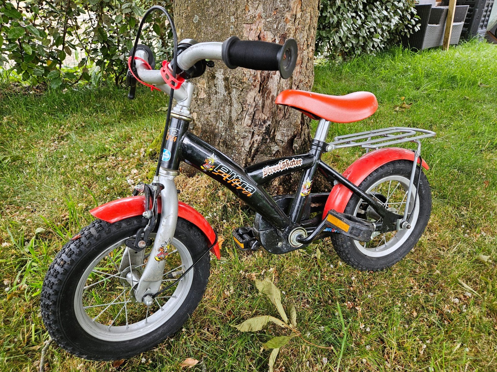 Kinderfiets  Wielmaat 22cm stuurhoogte 55cm, Ophalen, Gebruikt, Terugtraprem, Minder dan 16 inch