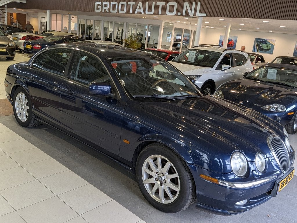 Jaguar S-Type 3.0 V6 Executive OPKNAPPER Airco, Cruise Contr, Automaat, 238 pk, Achterwielaandrijving, Zwart