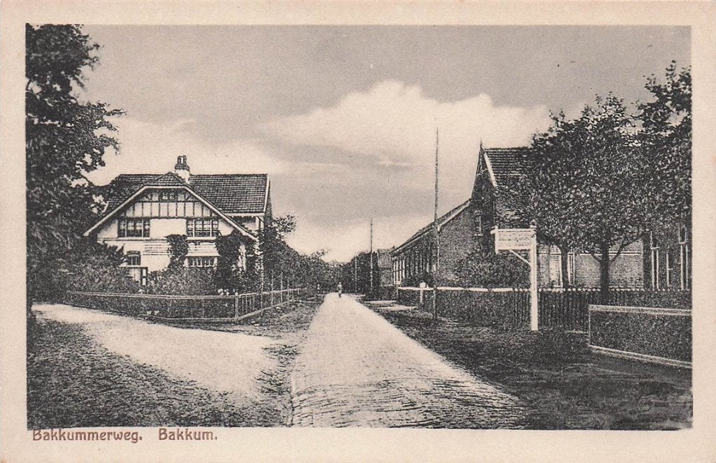 703-116-033 Bakkummerweg Bakkum, Verzenden, Voor 1920, Noord-Holland