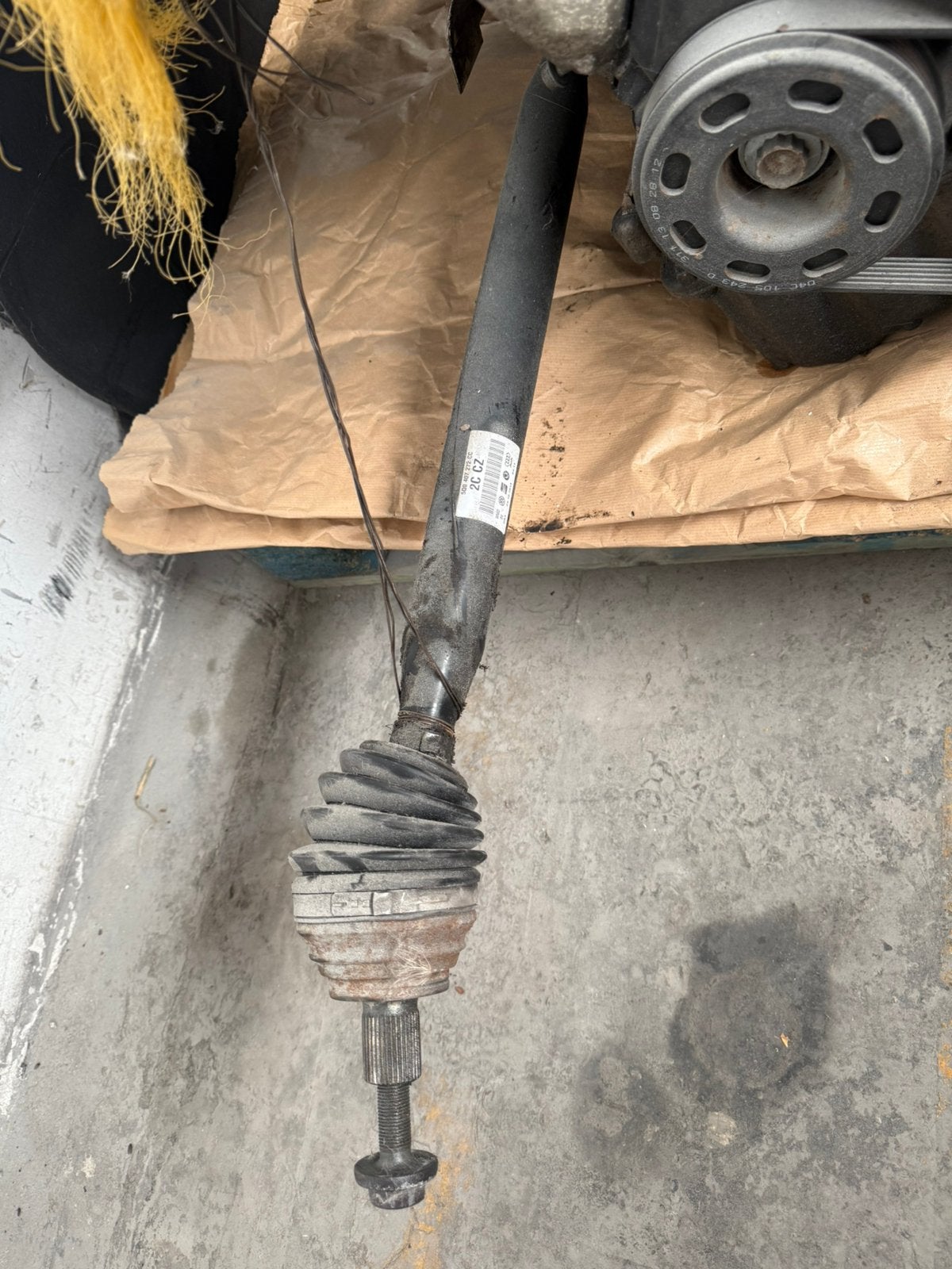 Golf 7 aandrijfas, Ophalen, Gebruikt, Volkswagen