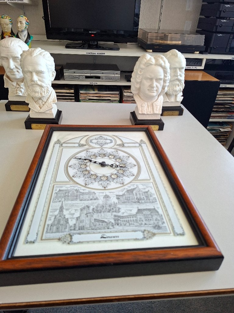 Drunen Millennium Klok Met Goud, Antiek en Kunst, Ophalen of Verzenden