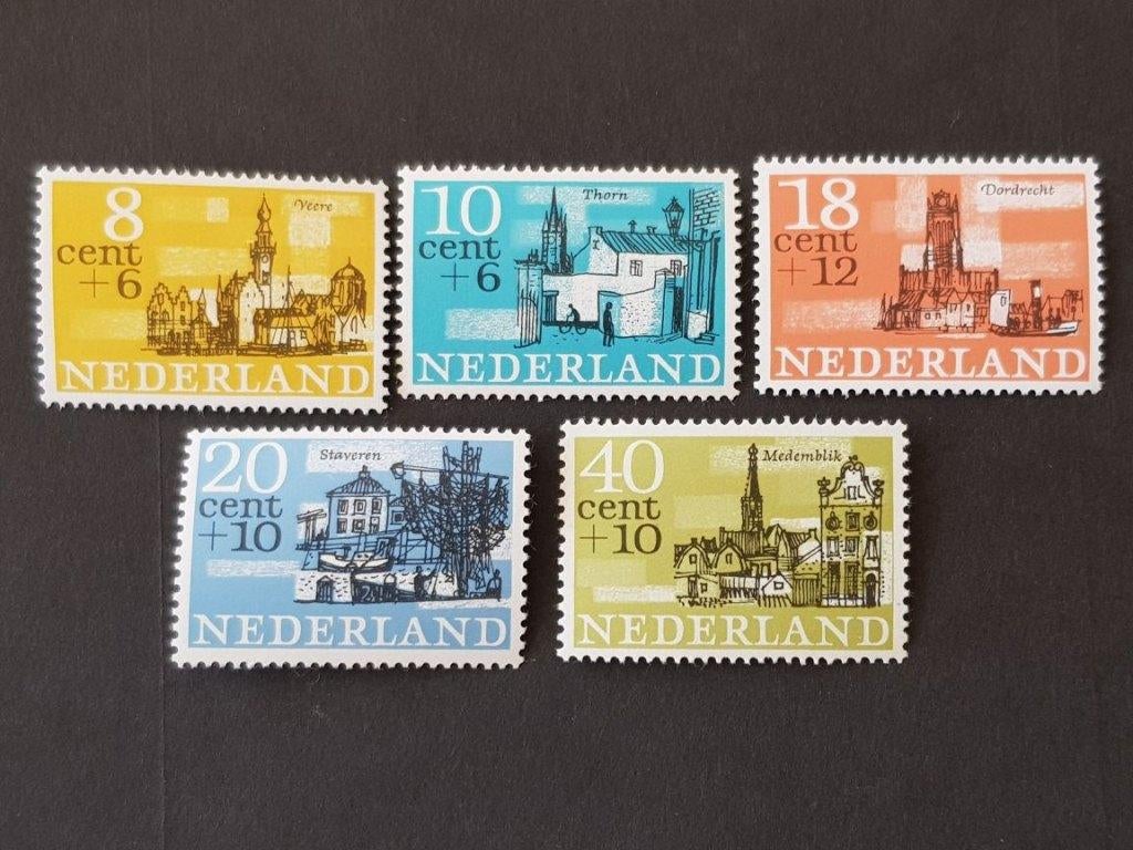 NEDERLAND | 1965 | NVPH 842-846 | ** Postfris, Postzegels en Munten, Postzegels | Nederland, Verzenden, Na 1940, Postfris