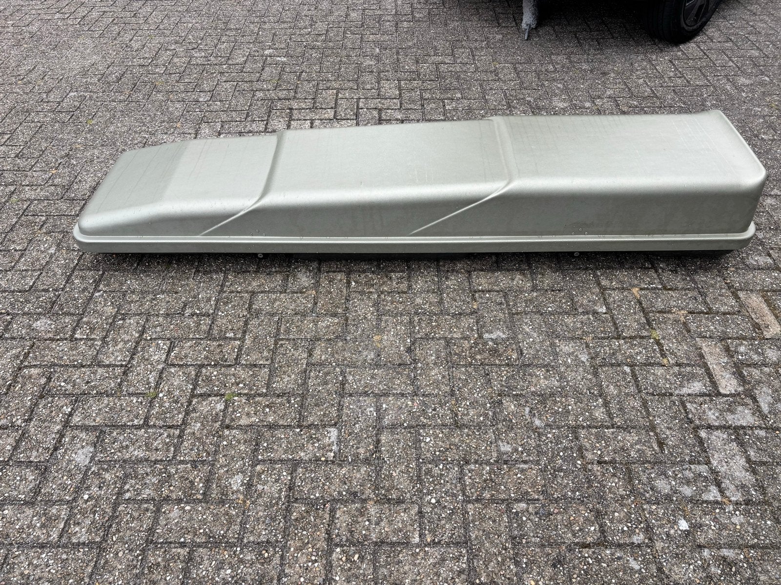 Donkergroene Dakkoffer – 240x80x40 cm – Incl. 2 Sleutels, Ophalen, Gebruikt