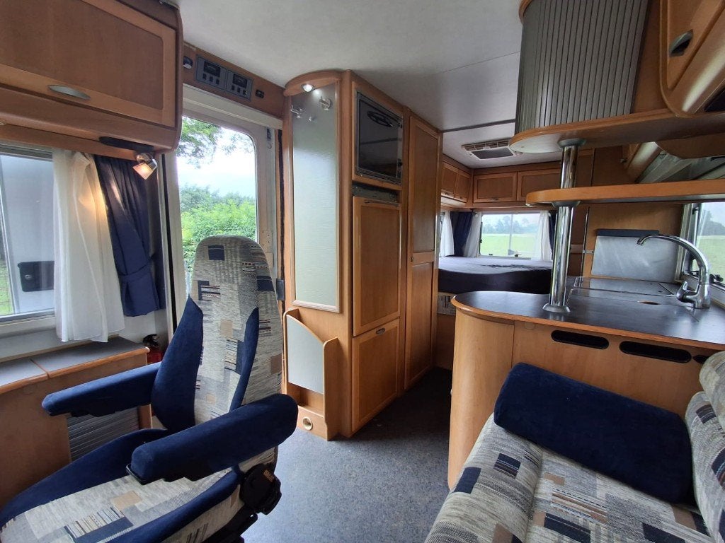 Hymer B754 2.8 Fiat Ducato Camper 2x Airco, Buscamper of Camperbus, Hymer, Bedrijf, Hymer