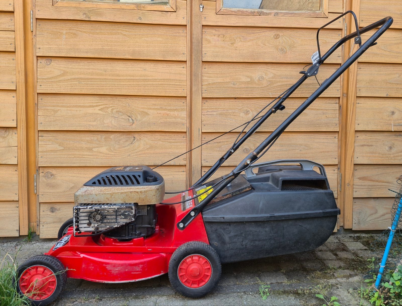 Briggs & stratton quatro 38 benzine grasmaaier, Ophalen, Cirkelmaaier, Briggs & Stratton, Zo goed als nieuw