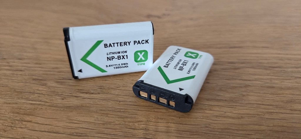 Battery pack / 2x Accu [ NP-BX1 / NPBX1 ] Voor sony camera, Ophalen of Verzenden