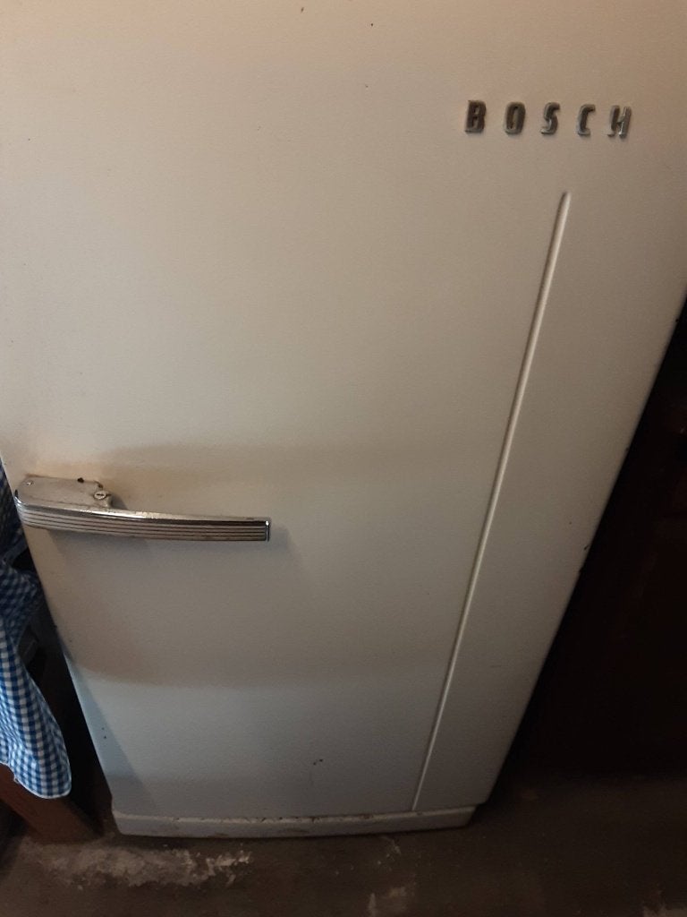 Vintage Bosch koelkast - Retro charme voor uw keuken, Ophalen, Gebruikt