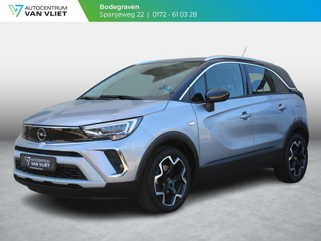 Opel Crossland 1.2 Turbo Ultimate | AUTOMAAT | PANORAMADAK |, 12 maanden, 840 kg, Gebruikt, 1199 cc