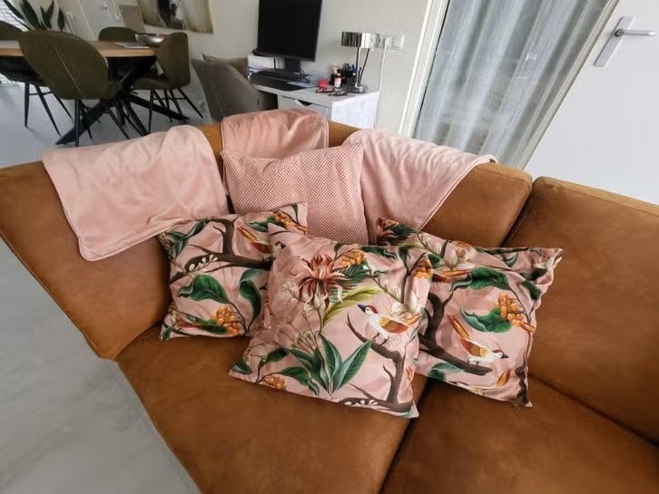 Mooie set sierkussens, Ophalen of Verzenden, Zo goed als nieuw, Vierkant