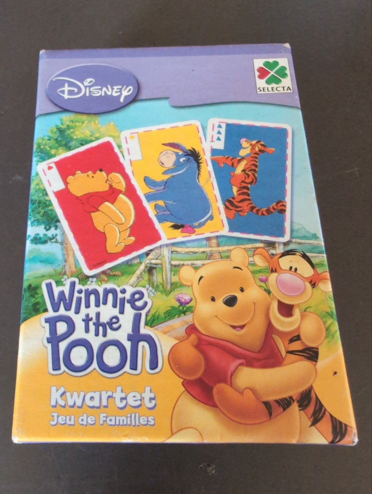 Disney Winnie the Pooh kwartet Selecta, Verzamelen, Speelkaarten, Jokers en Kwartetten, Ophalen of Verzenden, Zo goed als nieuw
