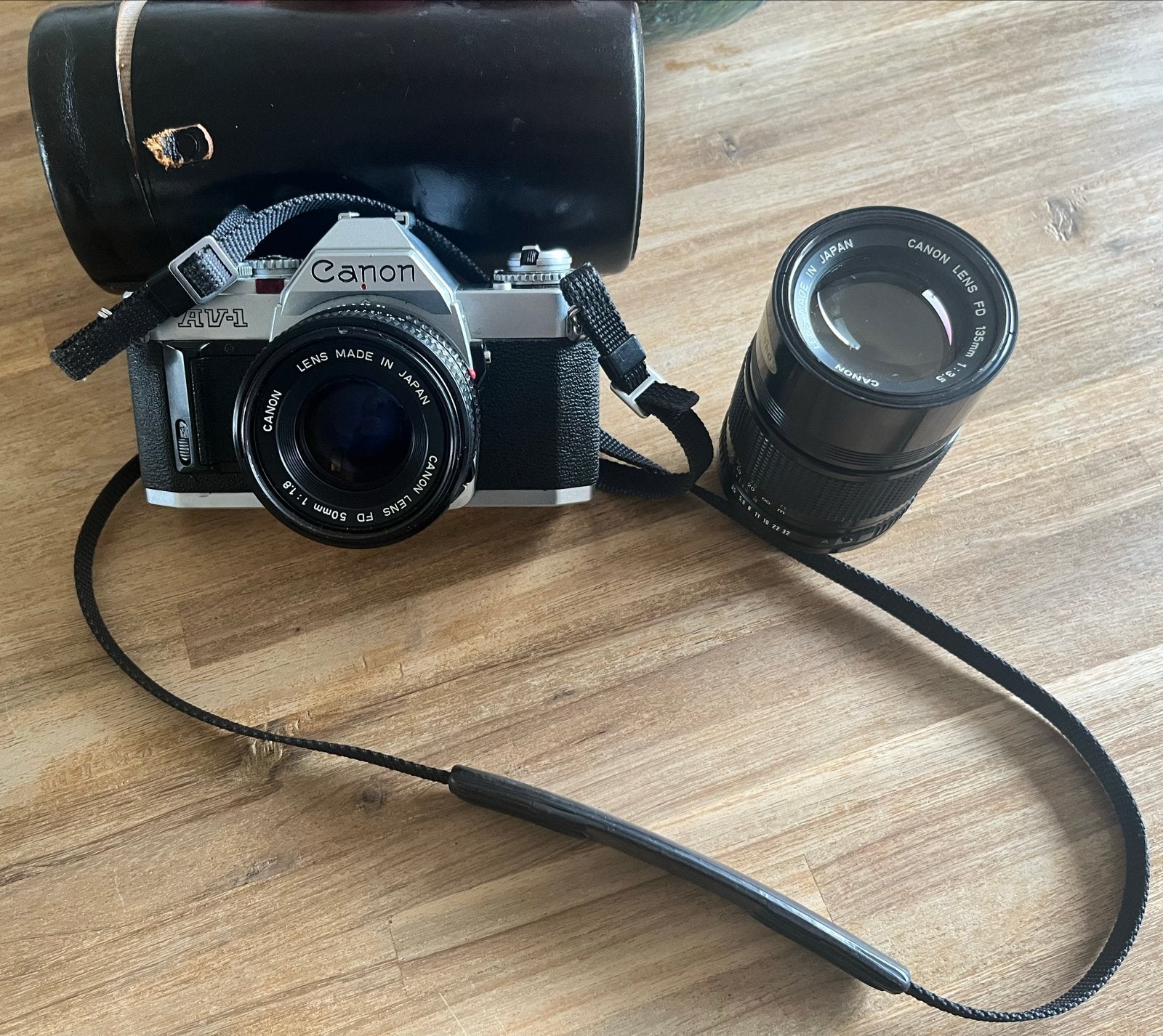 Canon FD 135mm 1:3.5 Telelens - Vintage Camera Lens, Ophalen of Verzenden, Gebruikt, Telelens