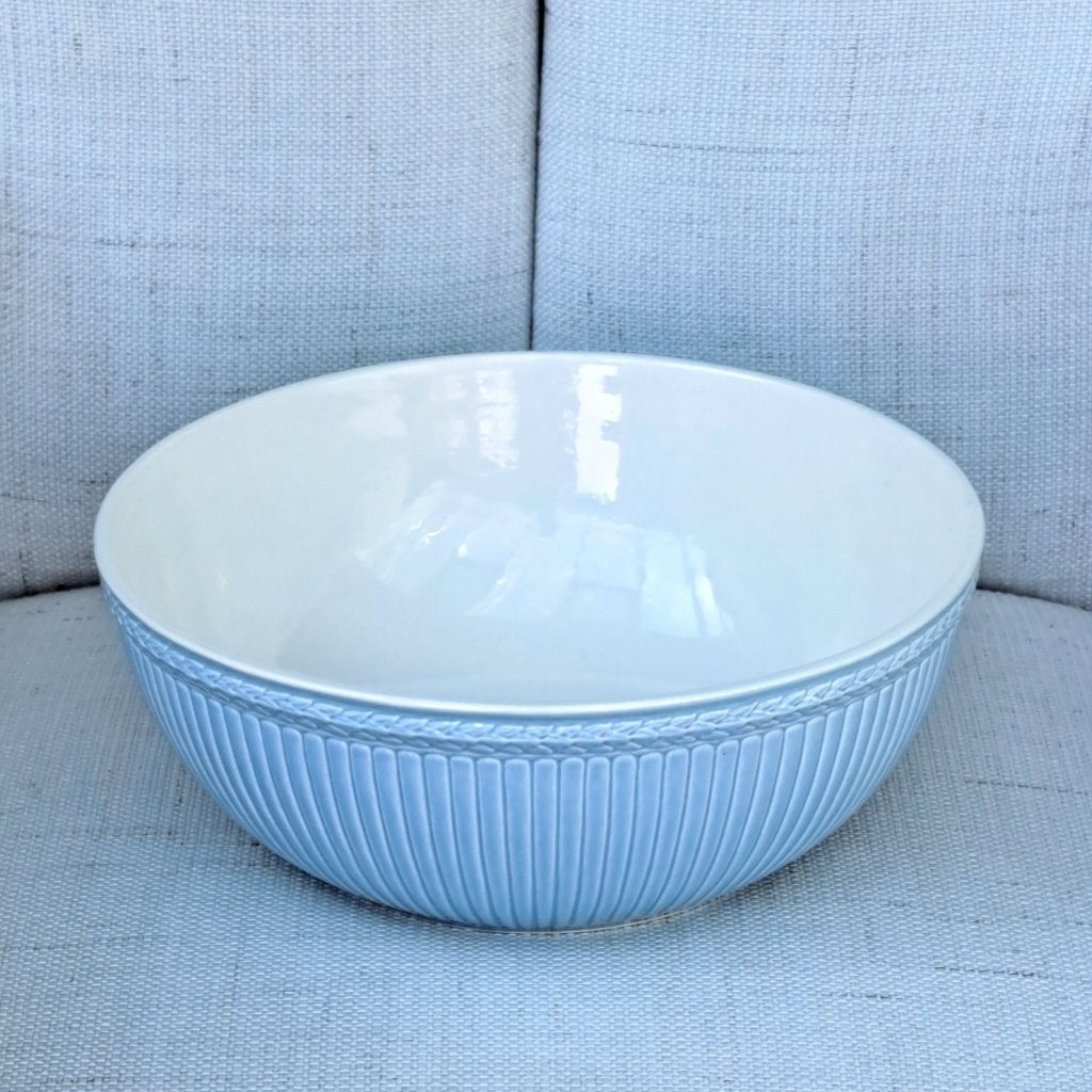 Wedgwood Edme Salade Schaal Blauw, Ophalen of Verzenden
