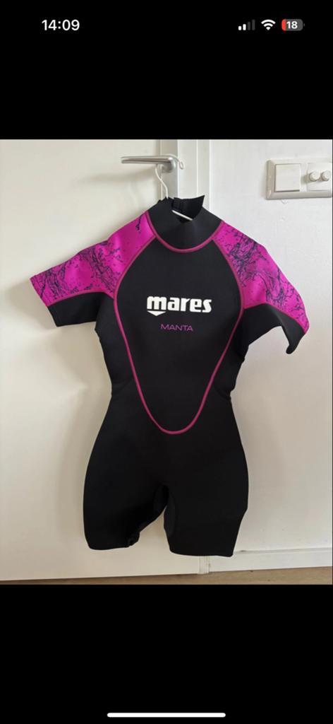 Mares Manta Shorty Duikpak Dames - Nieuw met labels, Watersport en Boten, Duiken, Ophalen of Verzenden, Nieuw, Duikpak