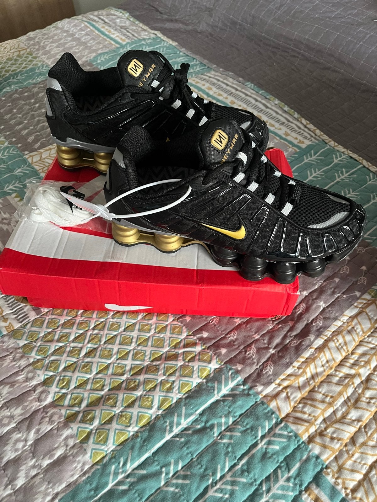 Nieuwe Nike Shox TL Neymar Jr. sneakers - Maat 42, Ophalen of Verzenden, Nieuw, Zwart, Sneakers of Gympen