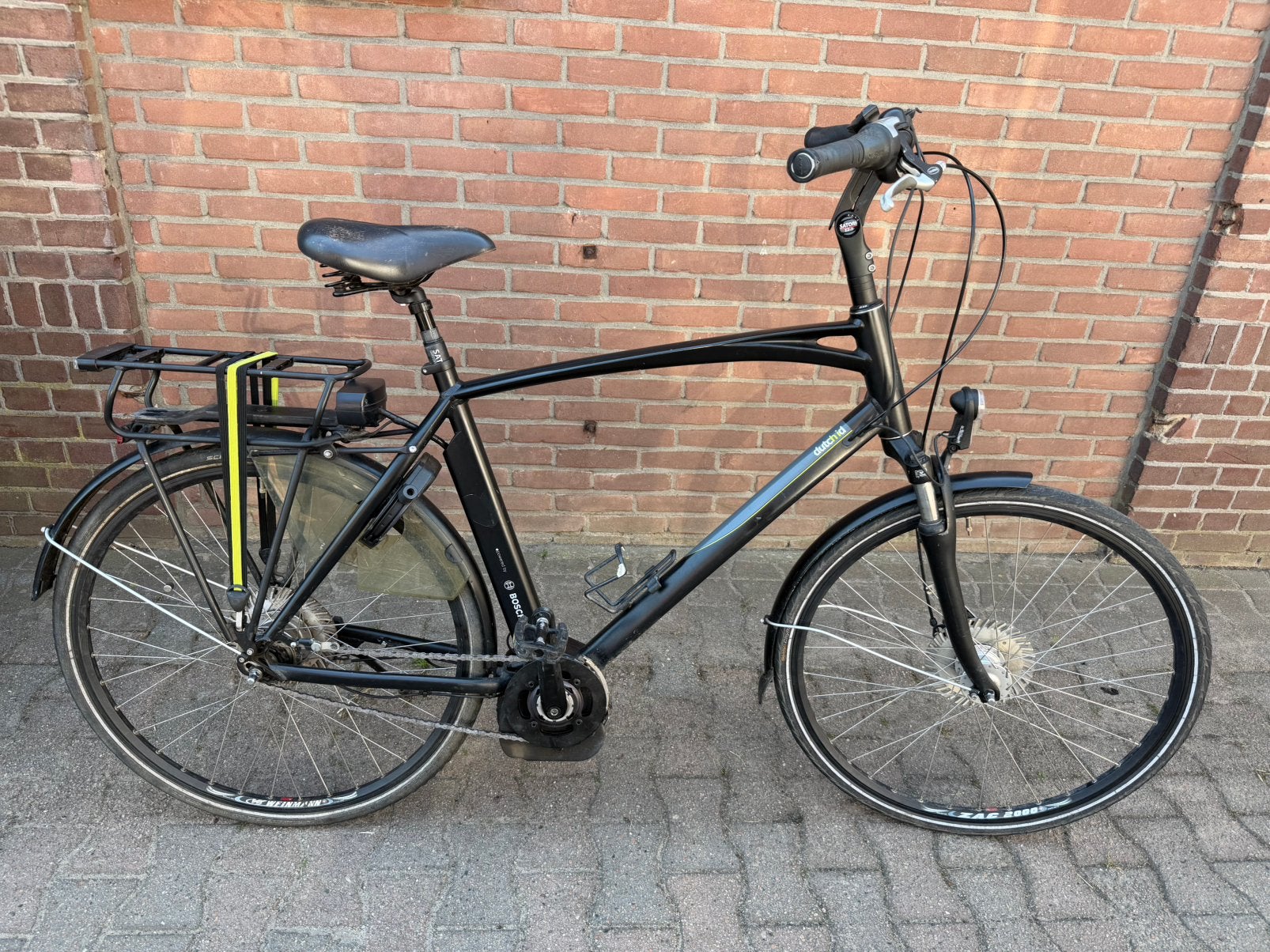 Elektrische herenfiets elektrische dutch id herenfiets, 59 cm of meer, Ophalen, Gebruikt, Overige merken