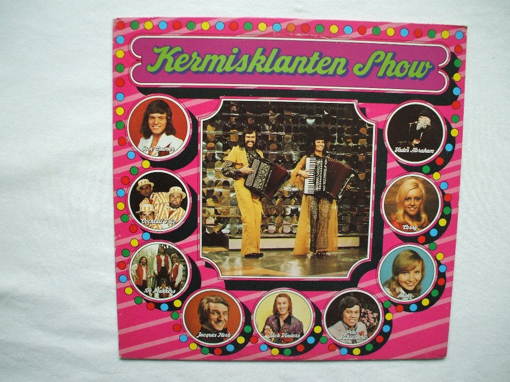 Kermisklanten show LP, Cd's en Dvd's, Vinyl | Nederlandstalig, LP, Gebruikt, Ophalen of Verzenden, Levenslied of Smartlap