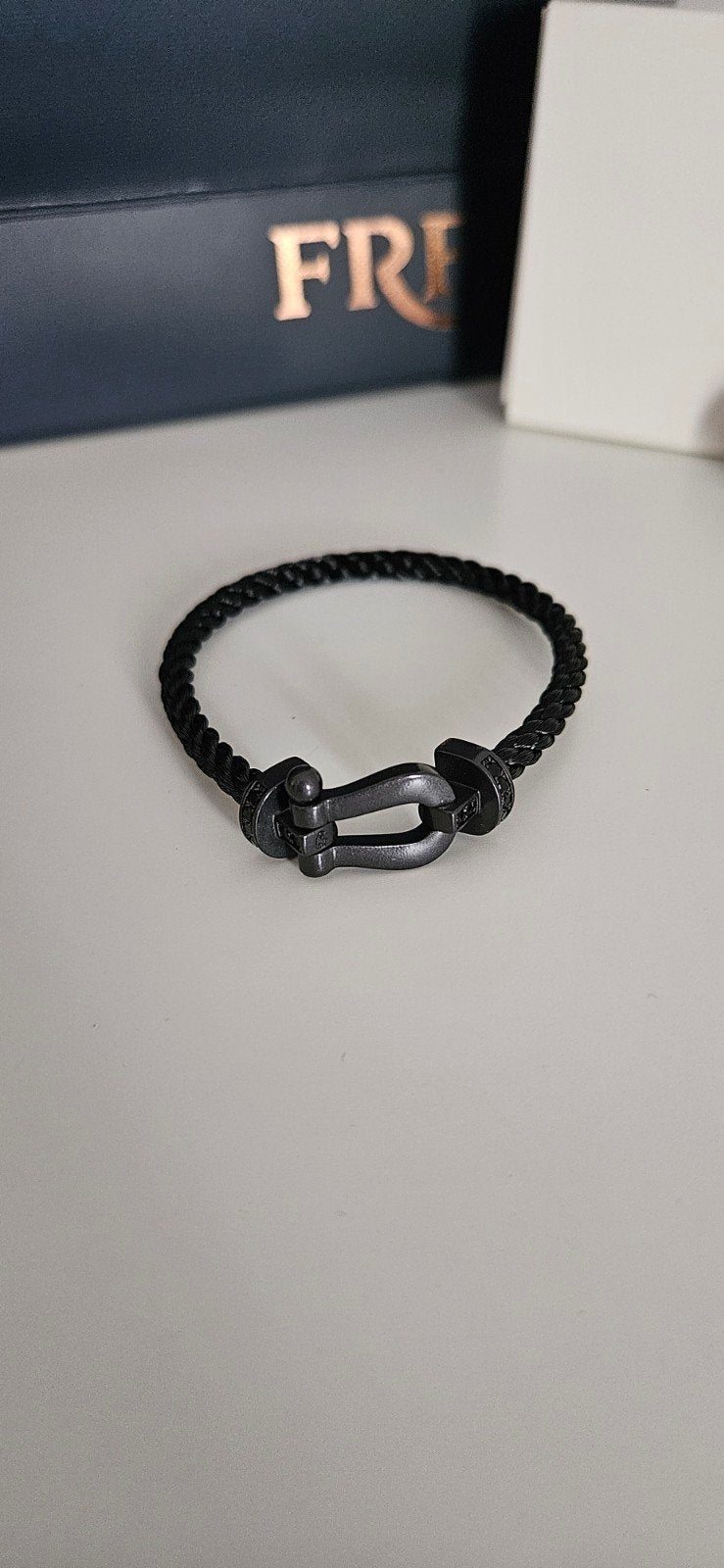 Fred force 10 armband, Ophalen of Verzenden, Nieuw, Zwart