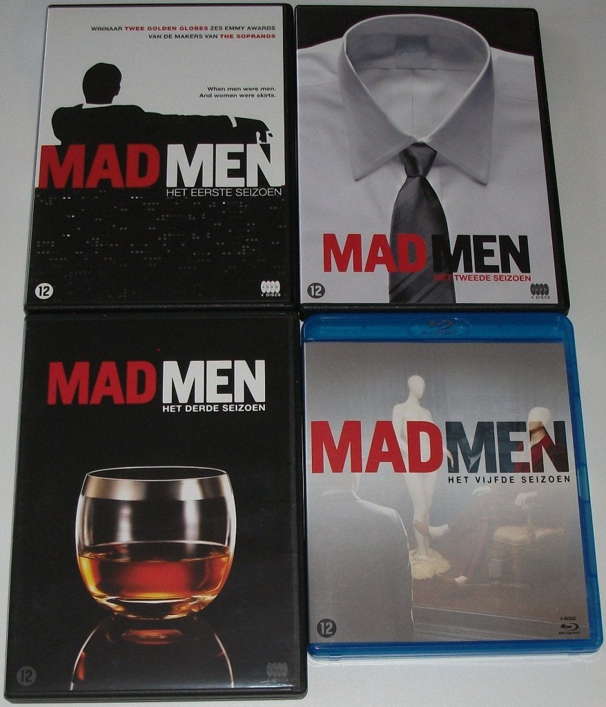 TV-Serie *** MAD MEN *** Seizoen 1 + 2 + 3 + 5, Engels, Nederlands, Ophalen of Verzenden, Zo goed als nieuw