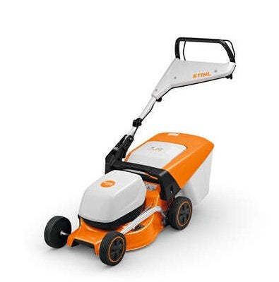 STIHL ACCUMAAIER RMA 243 INCL accu+oplader, Tuin en Terras, Ophalen, Stihl, Accu-grasmaaier, Nieuw