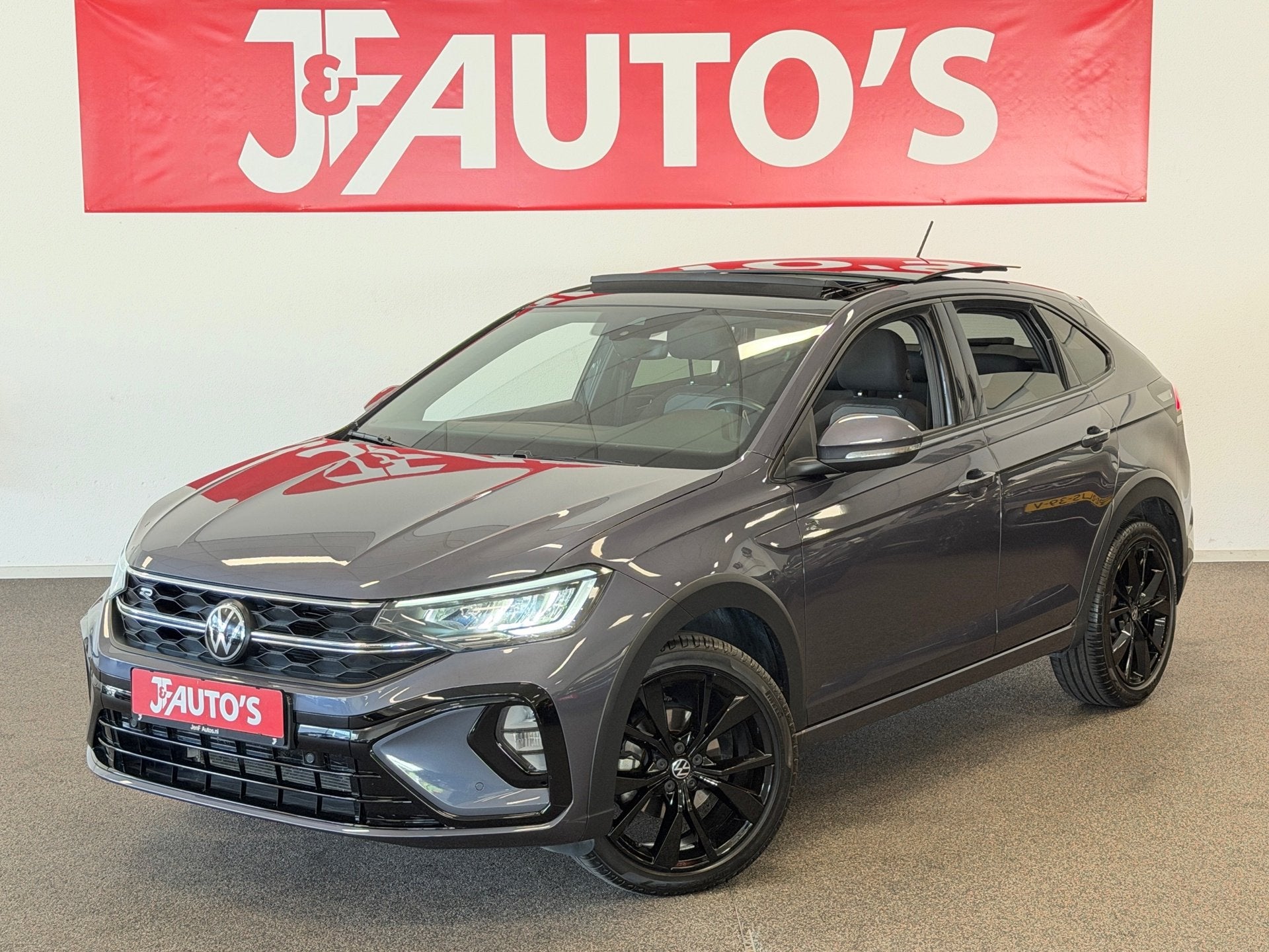 Volkswagen TAIGO 1.0 TSI R-LINE| PANORAMADAK | LED | VR-COCK, Auto's, Stof, Gebruikt, Met garantie (alle), 116 pk