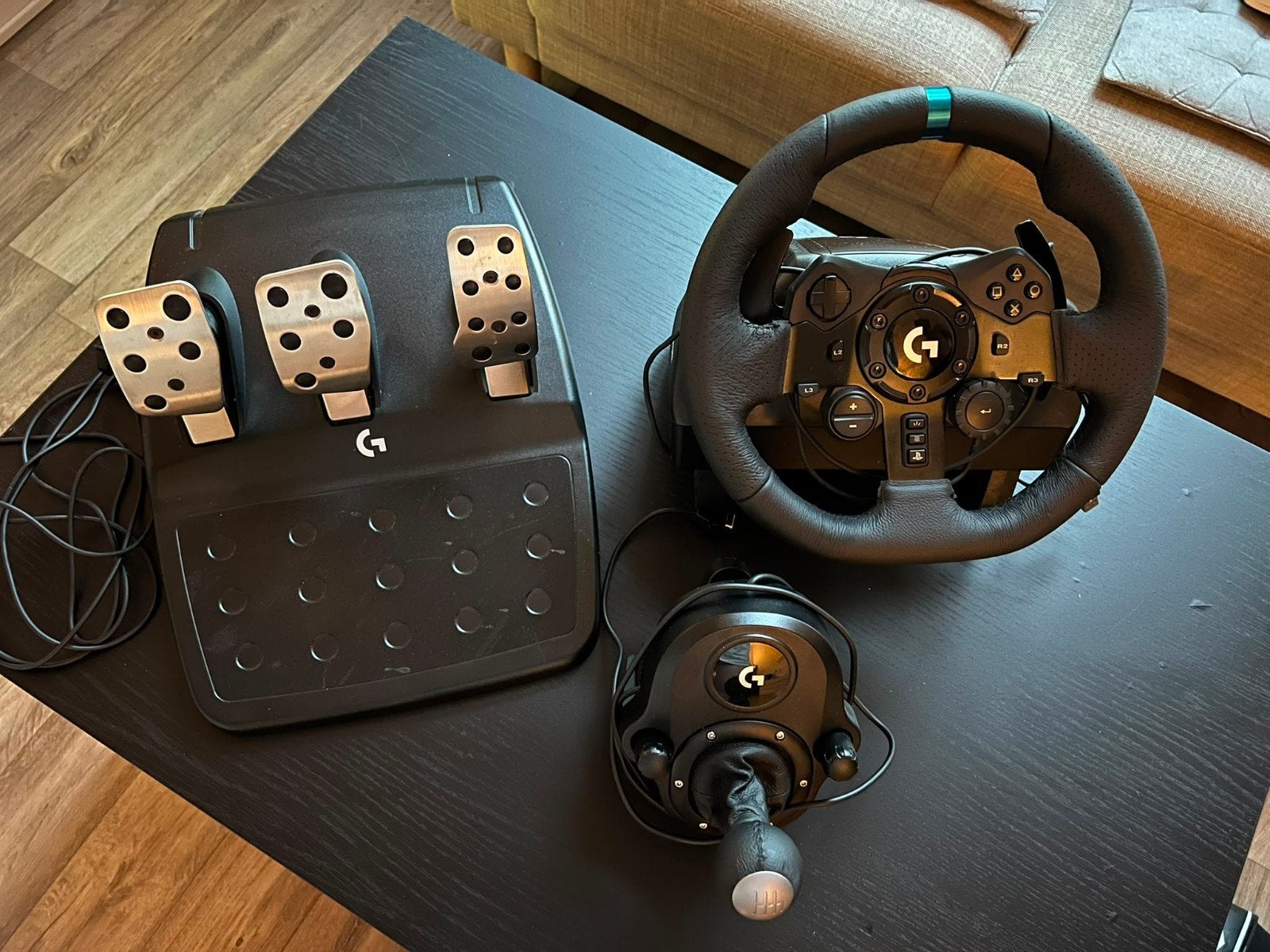 Logitech G923 SE Racing Wheel, Pedals en Shifter, Spelcomputers en Games, Spelcomputers | Overige Accessoires, Ophalen, Racestuur