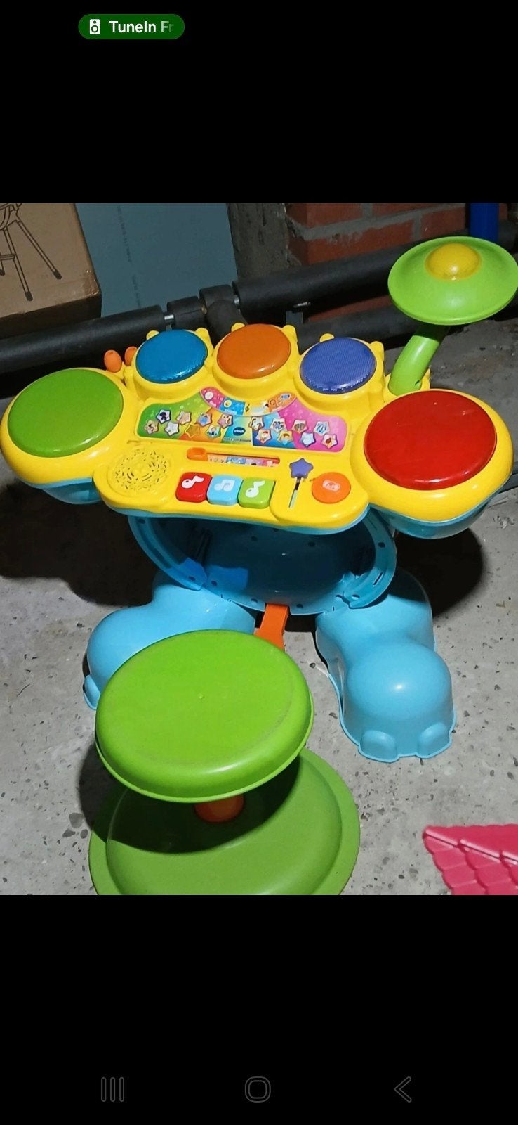 Vtech Baby Drumstel met Licht, Geluid en Activiteiten, Kinderen en Baby's, Ophalen of Verzenden, Gebruikt, Overige typen, Met licht