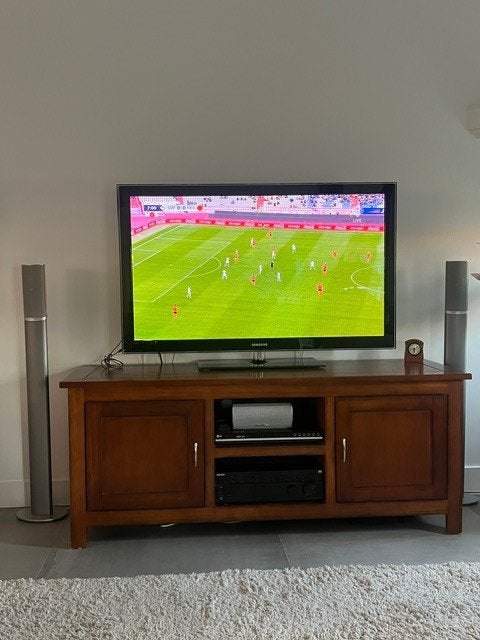 TV Meubel, Ophalen, Gebruikt, 150 tot 200 cm, Minder dan 100 cm