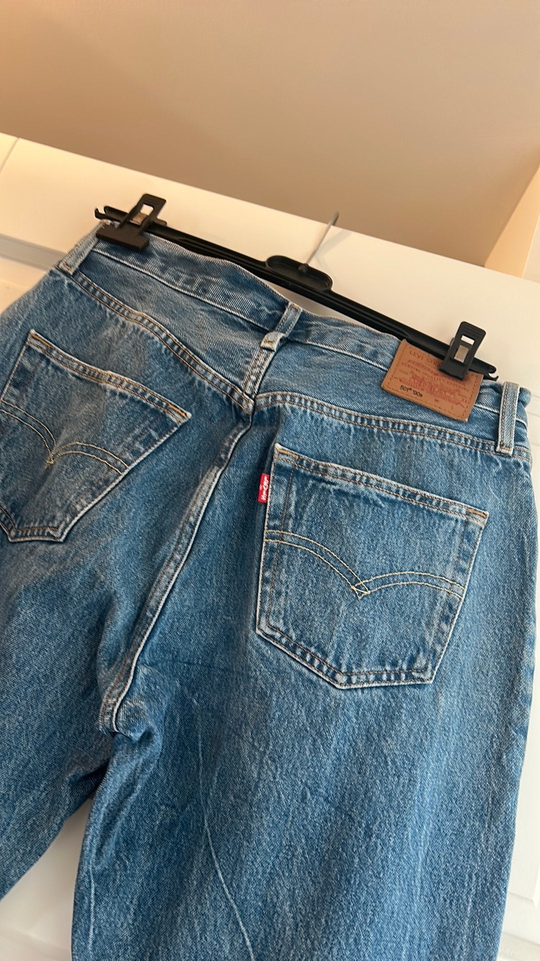 LEVI  501  90ties 29x 30, Ophalen of Verzenden, Gedragen, Blauw, W30 - W32 (confectie 38/40)